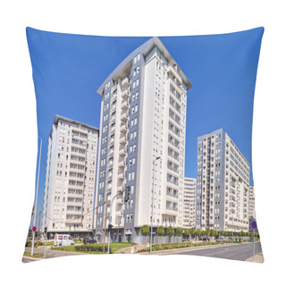 Personality  New Complex Of Residential Buildings Pillow Covers