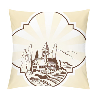 Personality  House  Mountains Pillow Covers