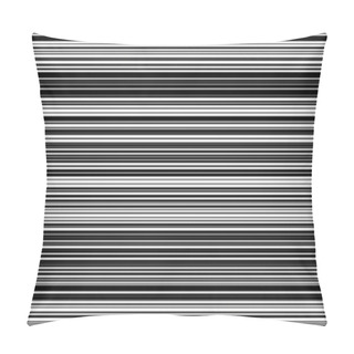 Personality  Random Horizontal Lines, Stripes Vector Pattern Background And Texture. Horizontal Streaks, Strips Backdrop Pillow Covers
