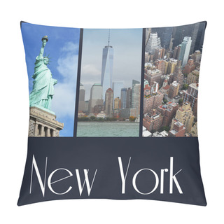 Personality  New York City Collage Pillow Covers