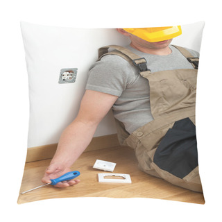 Personality  Unconcious Electrician Pillow Covers