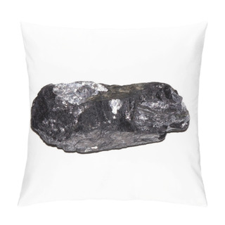 Personality  Crude Halenit On White Background  Pillow Covers