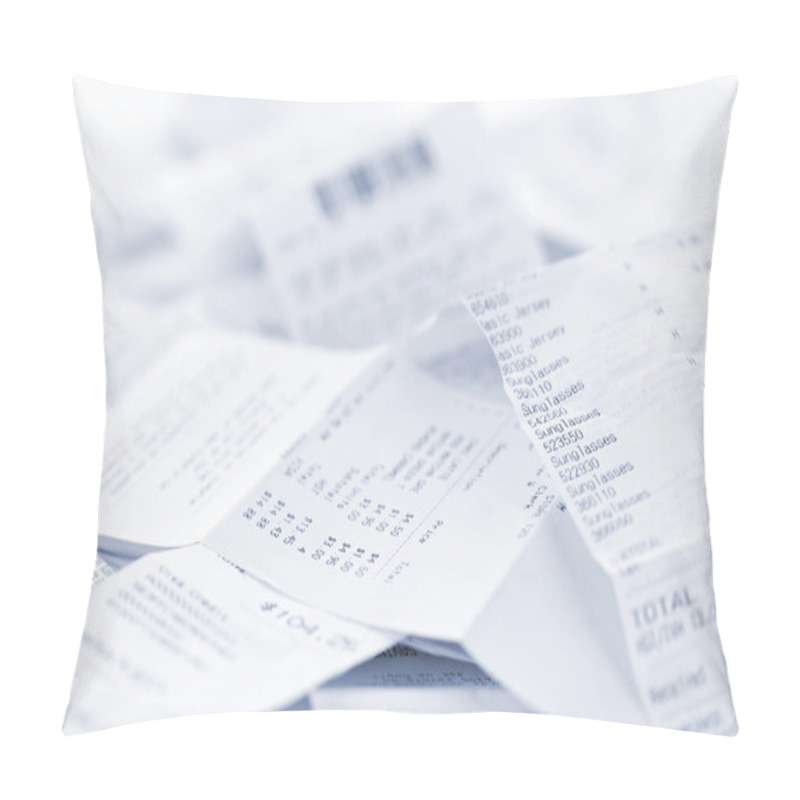 Personality  Sales Receipts Pillow Covers