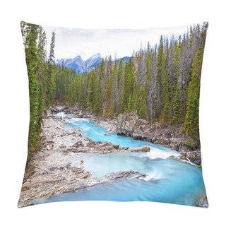 Personality  Kicking Horse River In Yoho National Park, Canada Pillow Covers