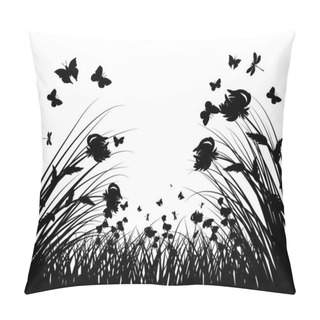 Personality  Meadow Silhouettes Pillow Covers