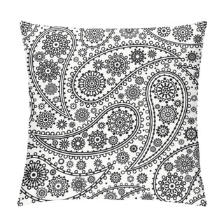 Personality  Seamless Paisley Ornament Pillow Covers