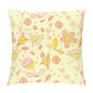 Personality  Vector Floral  Seamless Pattern  Pillow Covers