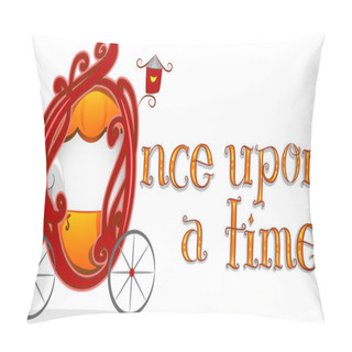 Personality  Once Upon A Time Carriage Pillow Covers