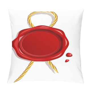 Personality  Blank Wax Seal Pillow Covers