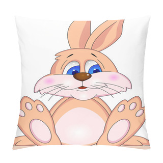 Personality  Rabbit Cartoon Pillow Covers