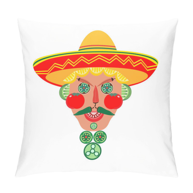 Personality  Mexican style concept pillow covers
