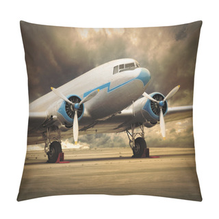 Personality  Passenger Plane Pillow Covers