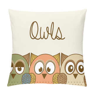 Personality  Owl Design  Pillow Covers