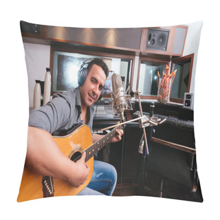 Personality  Playing Guitar And Singing Pillow Covers