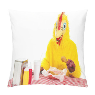 Personality  Eat More Chicken Pillow Covers
