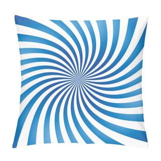 Personality  Abstract Vector Spiral Background Pillow Covers