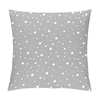 Personality  Snow Falling Texture Pillow Covers