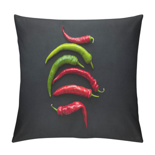 Personality  Fresh Chili Peppers Pillow Covers