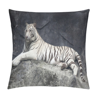 Personality  White Tiger Pillow Covers