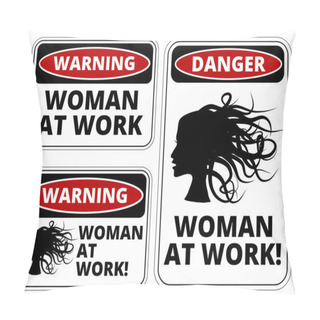 Personality  Joke Sign Pillow Covers