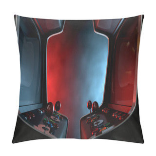 Personality  Arcade Machine Opposing Duel Pillow Covers