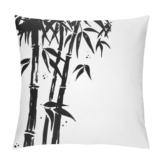 Personality  Bamboo In Chinese Style. Pillow Covers