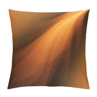 Personality  Orange Abstract Background Pillow Covers