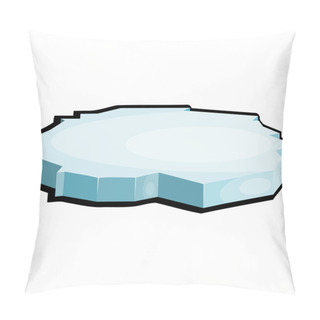 Personality  Illustration Of Ice. Eps10 Pillow Covers