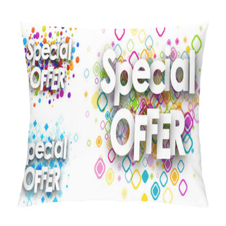 Personality  Special Offer Colour Backgrounds. Pillow Covers