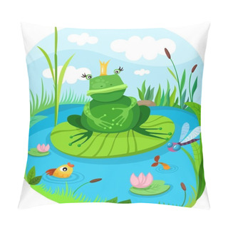 Personality  Frog.. Pillow Covers