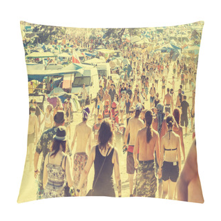 Personality  Przystanek Woodstock (Woodstock Festival),  Biggest Summer Open Air Rock Music Festival In Europe. Pillow Covers