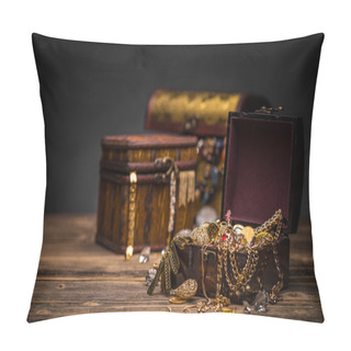 Personality  Wooden Jewellery Box Pillow Covers