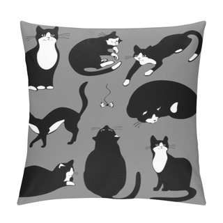 Personality  Set Of Cats Pillow Covers