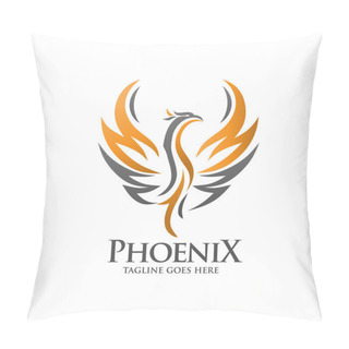 Personality  Luxury Phoenix Logo Concept Pillow Covers