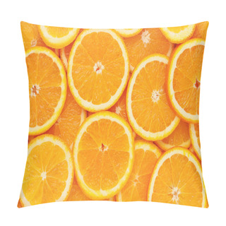 Personality  Healthy Food, Background. Orange Pillow Covers