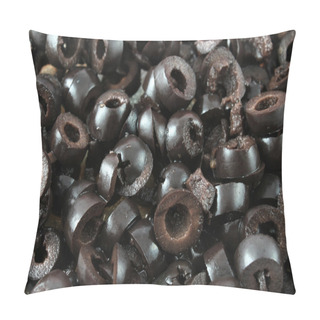 Personality  Sliced Black Olives Pillow Covers