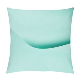 Personality  Beautiful Abstract Light Turquoise Paper Background Pillow Covers