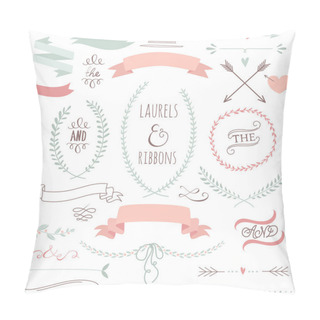 Personality  Wedding Graphic Set Pillow Covers