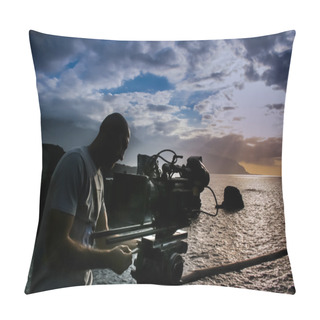 Personality  Cameraman Pillow Covers