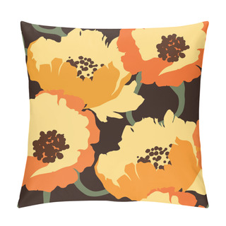 Personality  Seamless Garden Flowers  Pattern Pillow Covers