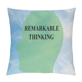 Personality  Remarkable Thinking Concept Pillow Covers