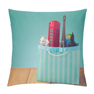 Personality  Souvenirs From Around The World Pillow Covers