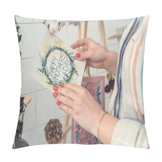 Personality  Hands With Greeting Card Pillow Covers