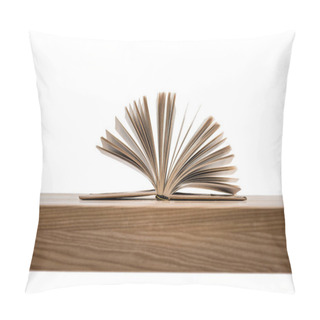 Personality  Book On Wooden Table Pillow Covers