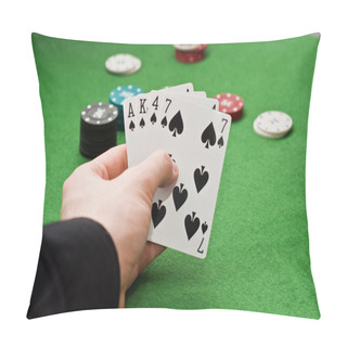 Personality  Poker Win Combination Pillow Covers