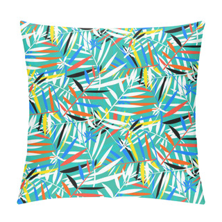 Personality  Tropical Floral Pattern Pillow Covers