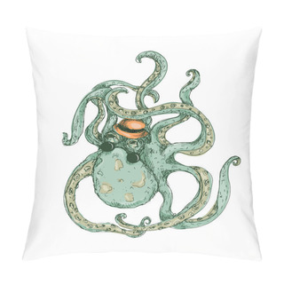 Personality  Hipster Octopus Color Pillow Covers