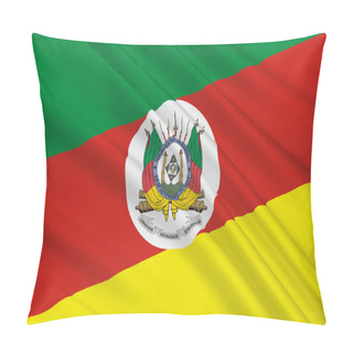 Personality  Flag Of Rio Grande Do Sul, Brazil Pillow Covers
