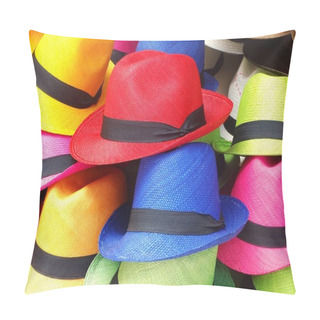 Personality  Colorful Hats Pillow Covers