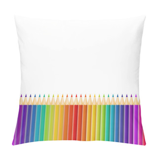 Personality  Abstract Pencil Background Vector Illustration Pillow Covers